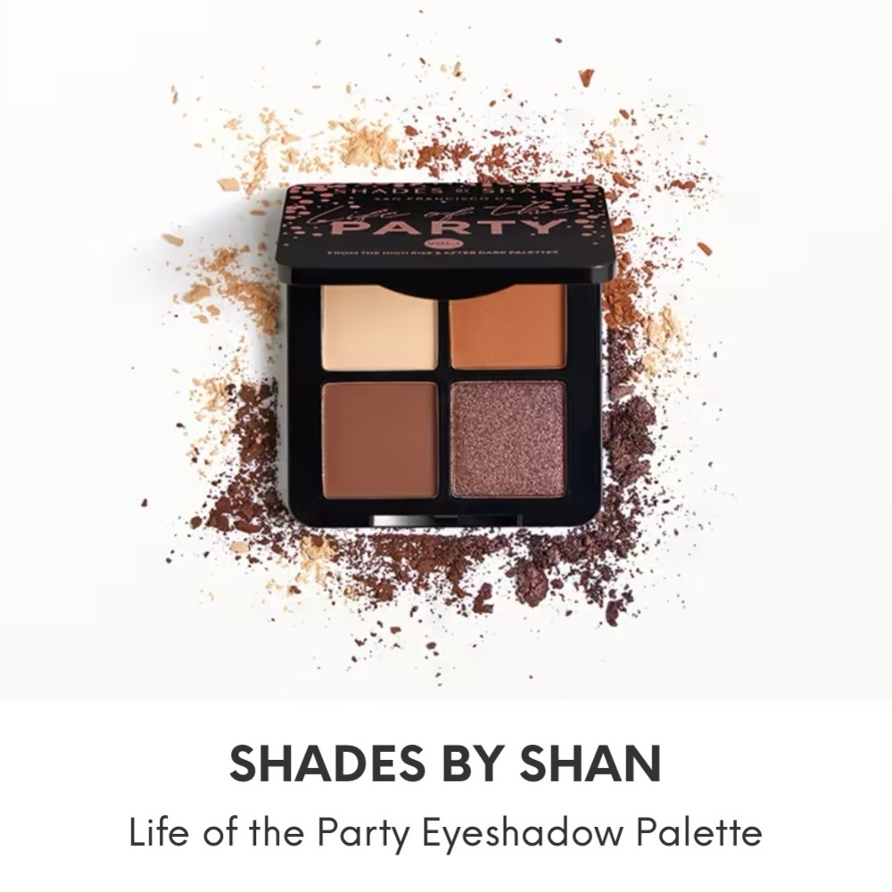 Shades by Shan life of the party eyeshadow palette